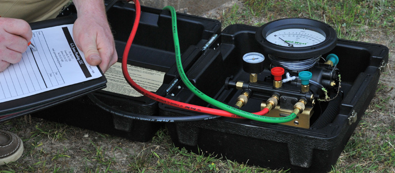 Irrigation Backflow testing